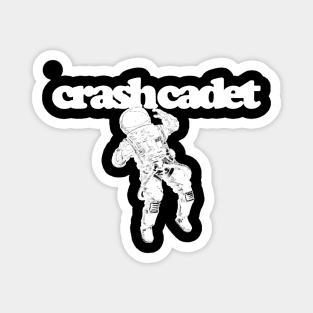 Crash Cadet Cosmonaut-White Magnet