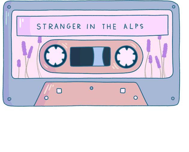 Phoebe Bridgers Stranger in the Alps Cassette Kids T-Shirt by novembersgirl