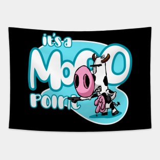 It’s a Moo Point Cute Cow Farming Love Tapestry