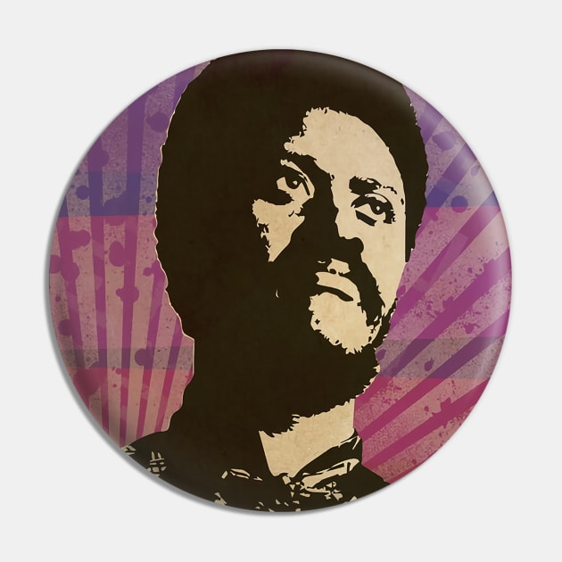 Pharoah Sanders // Retro Poster Jazz Pin by kulinermodern