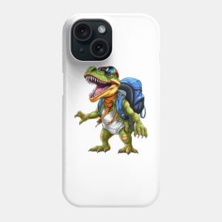 Back To School T Rex Phone Case