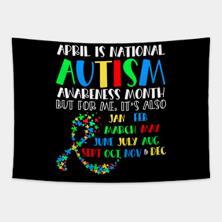 April Is National Autism Awareness Tapestry