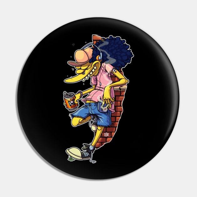 Otto Mann Pin by CsrJara / Perronegro Clothing