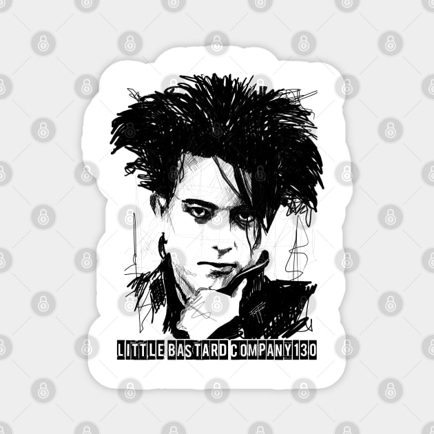 Robert Smith Magnet by LittleBastard