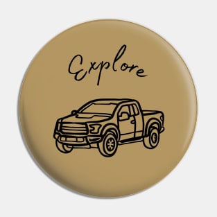 Truck - Explore Pin