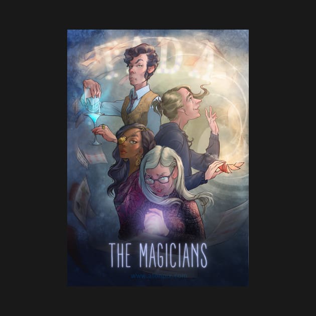 The Magicians - Fan Art Poster by AntonVTokarev