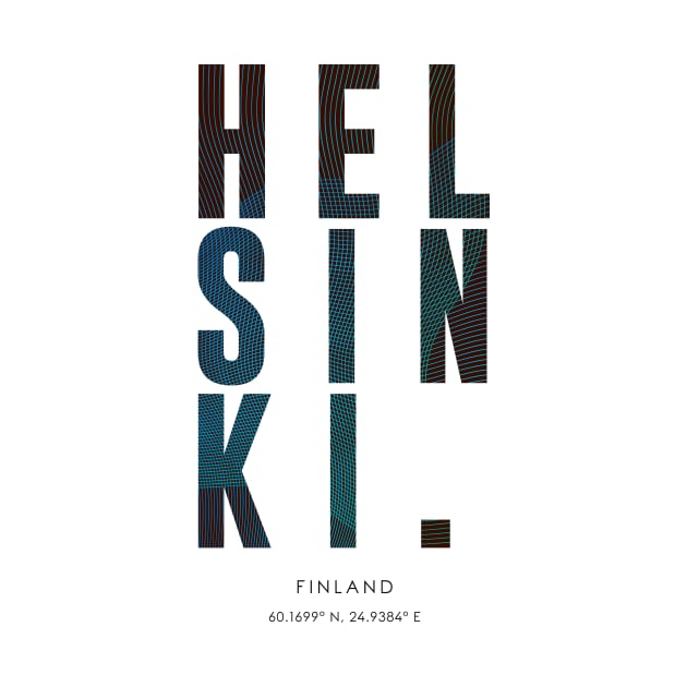 Helsinki City typography by StudioGrafiikka