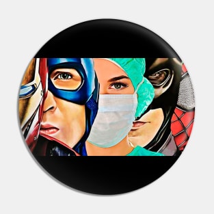 Nursing heroes Pin