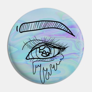 Dimensional tears Pin