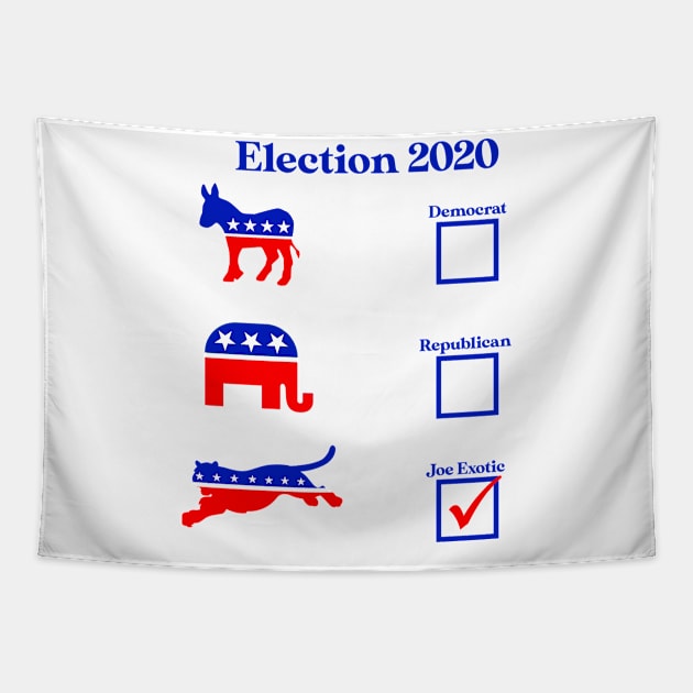 Election 2020 | Joe Exotic Tapestry by jverdi28