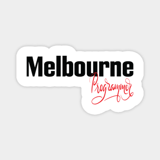 Melbourne Programmer Magnet