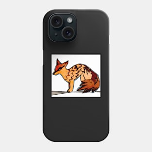 Sodaartstudio Digital Simple Modern Fox Phone Case