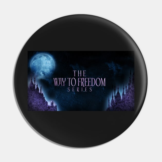 The Way to Freedom - Hered Blue Pin by HMClarke