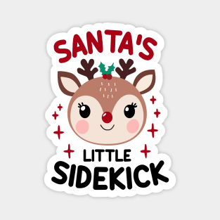 Santa's Little Sidekick Magnet