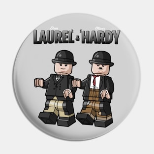 LEGO Laurel and Hardy Pin