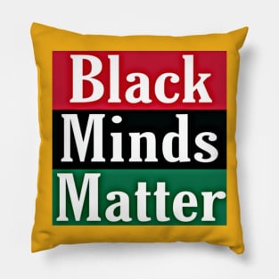 Black Minds Matter - Back Pillow