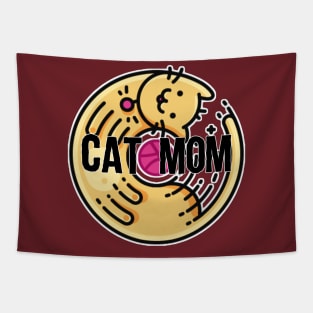 Cat Mom Tapestry