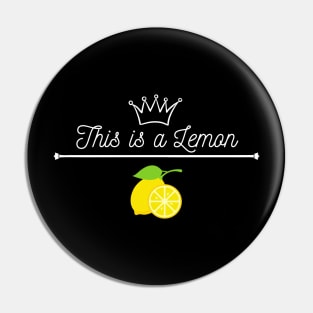 This is a Lemon Pin