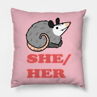 She/Her Pillow