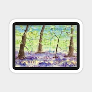 Bluebell Wood Magnet