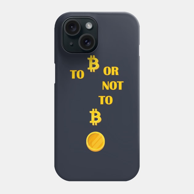 Future of Bitcoin Phone Case by FunawayHit