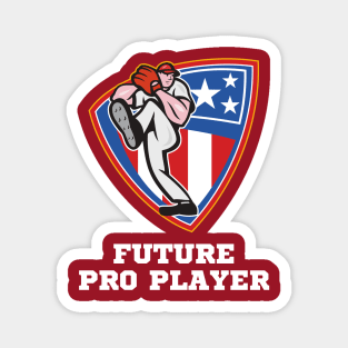 Baseball Pro Player Gift Magnet