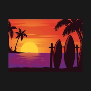 sunset with the view T-Shirt