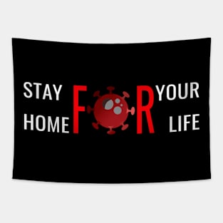 Stay Home Tapestry