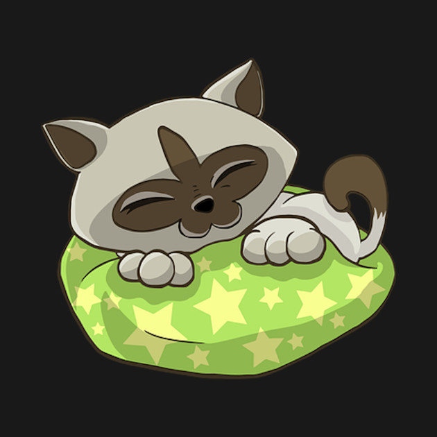 Niedliche Schlafende Katze Geschenkidee Cat T Shirt Teepublic