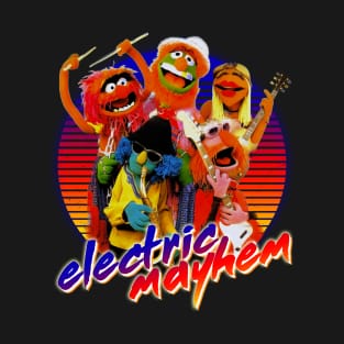 Electric Mayhem Dr. Teeth Retro T-Shirt