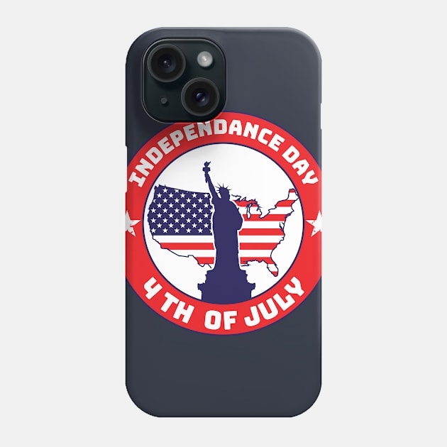 Independance Day Phone Case by DJOU