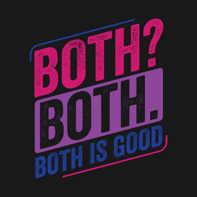 Both? Both? Bi Pride Bisexual Bisexuality Flag by Dr_Squirrel