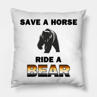 Save A Horse Pillow