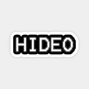 HIDEO MGS Metal Gaming Gear Video game Magnet