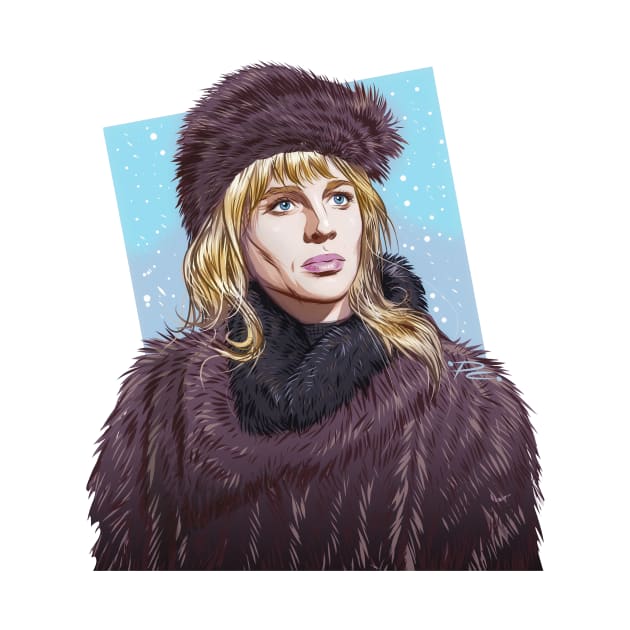 Julie Christie - An illustration by Paul Cemmick by PLAYDIGITAL2020