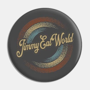 Jimmy Eat World Circular Fade Pin