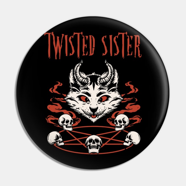 twisted sister the catanic Pin by matilda cloud