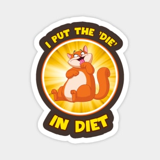 Paws for Thought: A Feline Diet Revolution Magnet