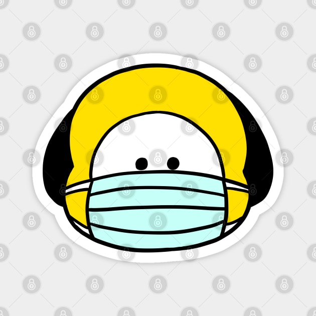 Chimmy masked Magnet by Oricca