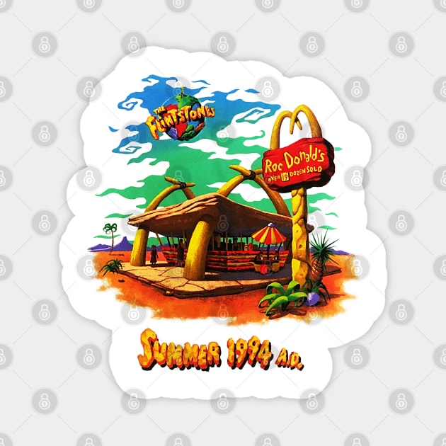 The Flintstones - McDonalds Summer 1994 Magnet by nicklower