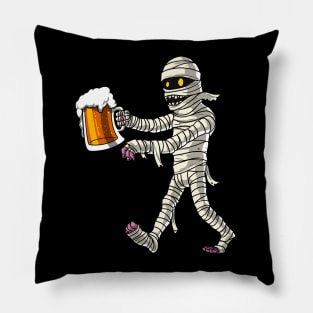 Mummy Beer Party Pillow