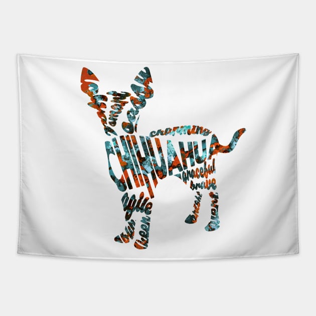 Chihuahua Tapestry by inspirowl