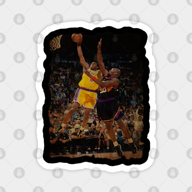 Dunk Eddie Jones vs Clifford Robinson Magnet by CAH BLUSUKAN