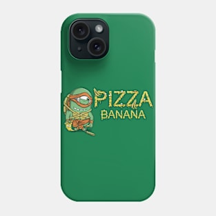 Pizza in Banana Phone Case