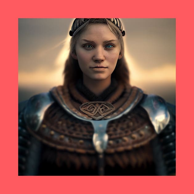 Viking Shield Maiden by Grassroots Green