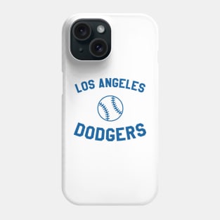 dodgers baseball Phone Case