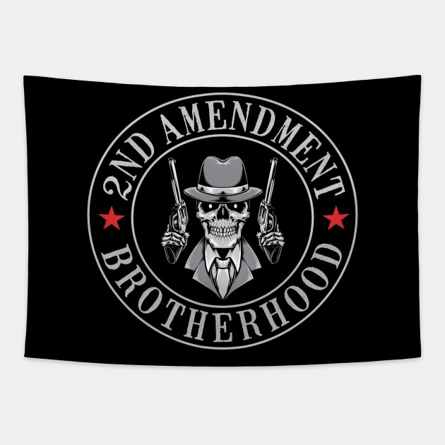 2nd amendment brotherhood Tapestry by WiZ Collections