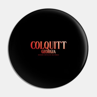 Colquitt Pin