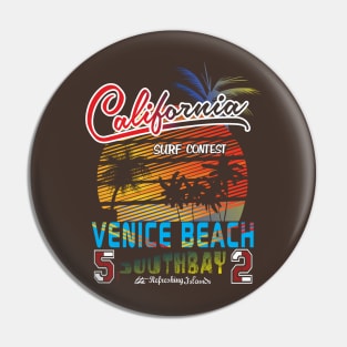 California Venice beach Pin