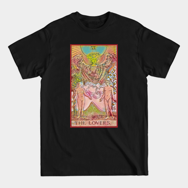 Disover TAROT CARD The Lovers Major Arcana - Tarot Cards - T-Shirt